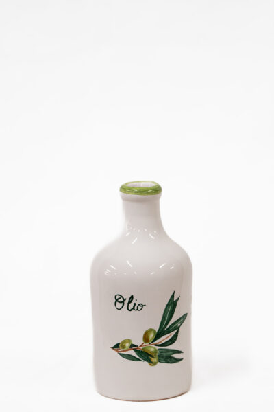 Bottiglia porta olio in ceramica personalizzabile