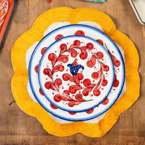 Piatto in ceramica fatta a mano - Personalizzabile